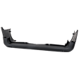 2017 Mercedes Benz Metris - Rear Textured Bumper Cover, 447.603 Body, For Models Without Blind Spot Detection and Active Park Assist System