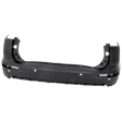 Rear Primed Bumper Cover CAPA Certified