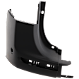 Rear, Driver Side Bumper End, Primed, For Models with Blind Spot Detection