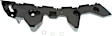 Rear, Driver Side Bumper Retainer, 4 Cyl., 2.5L Engine