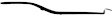 Rear, Center Bumper Trim, Black, Center Bumper Molding