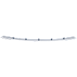 Rear, Driver or Passenger Side Bumper Trim, Chrome