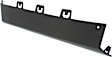 Rear, Passenger Side Bumper Trim, End Trim, Black