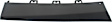 Rear, Passenger Side Bumper Trim, End Trim, Black