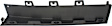 Rear, Passenger Side Bumper Trim, End Trim, Black
