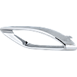 Rear, Passenger Side Bumper Trim, Chrome