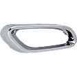 Rear, Passenger Side Bumper Trim, Chrome
