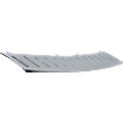 Center Bumper Step Pad, Chrome