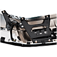 Front Bumper, Chrome, For Models with Midnight Special Edition Package