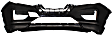 Front Primed Bumper Cover CAPA Certified