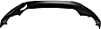 Front Primed Bumper Cover, 6 Cyl., 3.5L Engine, Without Wheel Opening Molding Holes, CAPA Certified