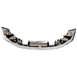 Front Bumper, Chrome, Without Mounting Brackets, Without Parking Aid Sensor Holes