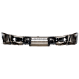 Front Bumper, Chrome, Without Mounting Brackets, Without Parking Aid Sensor Holes