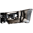 Front Bumper, Chrome, Without Mounting Brackets, Without Parking Aid Sensor Holes