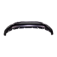 Front, Lower Bumper, Powdercoated Black, Without Mounting Brackets, Without Parking Aid Sensor Holes
