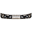 Front, Lower Bumper, Chrome, Without Mounting Brackets, Without Parking Aid Sensor Holes