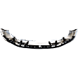 Front, Lower Bumper, Chrome, Without Mounting Brackets, Without Parking Aid Sensor Holes