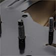 Front, Lower Bumper, Chrome, Without Mounting Brackets, Without Parking Aid Sensor Holes