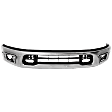 2017-2019 Nissan Titan - Front, Lower Bumper, Textured, With Parking Aid Sensor Holes, Without Mounting Brackets