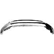 2017-2019 Nissan Titan - Front, Lower Bumper, Textured, With Parking Aid Sensor Holes, Without Mounting Brackets