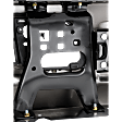 2017-2019 Nissan Titan - Front, Lower Bumper, Textured, With Parking Aid Sensor Holes, Without Mounting Brackets