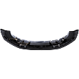 Front, Lower Bumper, Powdercoated Black, With Parking Aid Sensor Holes, Without Mounting Brackets