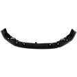 Front, Lower Bumper, Powdercoated Black, With Parking Aid Sensor Holes, Without Mounting Brackets