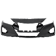Front Primed Bumper Cover