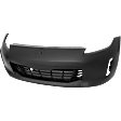 Coupe Front Primed Bumper Cover