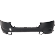 Front, Upper Primed Bumper Cover, For Models Without Park Distance Control Sensor, CAPA Certified
