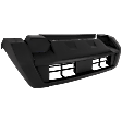 Front, Textured Bumper Cover, Crew Cab Pickup, Extended Cab Pickup, RWD