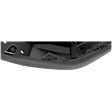 Front, Textured Bumper Cover, Crew Cab Pickup, Extended Cab Pickup, RWD