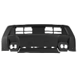 Front, Textured Bumper Cover, Textured, Extended Cab Pickup, Crew Cab Pickup, 4WD