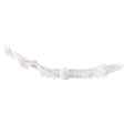 Front, Passenger Side Bumper Bracket, 4 Cyl., 1.6L Engine