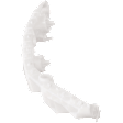 Front, Passenger Side Bumper Bracket, 4 Cyl., 1.6L Engine
