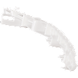 Front, Passenger Side Bumper Bracket, 4 Cyl., 1.6L Engine