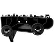 Front, Driver Side Bumper Bracket, 4 Cyl., 2.0L Engine