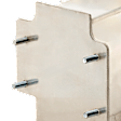 Front, Driver Side Bumper Bracket