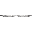 Front, Upper Bumper Retainer, CAPA Certified