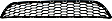 Front Bumper Grille, Textured Black
