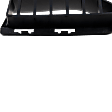 Front, Driver Side, Outer Bumper Grille, Textured Black