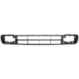 Front, Center Bumper Grille, Black