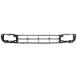 Front, Center Bumper Grille, Black