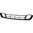 Front, Center Bumper Grille, Black