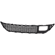 Front Bumper Grille, Black