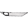 Front Bumper Grille, Black