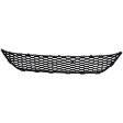 Front Bumper Grille, Black