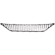 Front Bumper Grille, Black