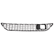 Front Bumper Grille, Textured