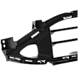 Front, Center Bumper Grille, Textured Black, Japan Built Vehicle